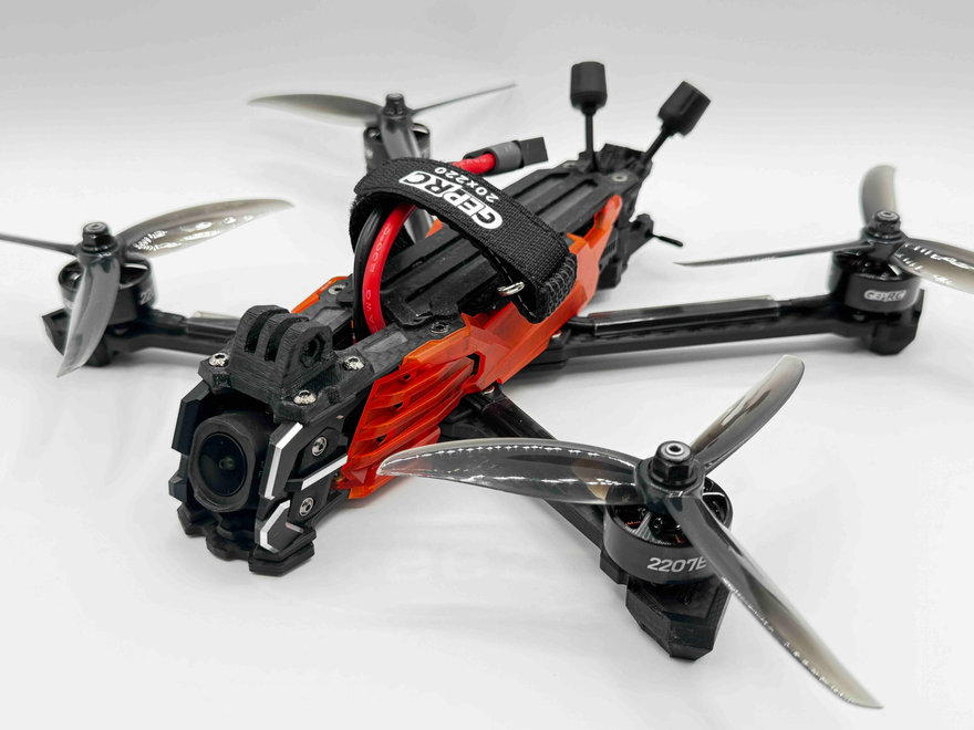 FPV racing drone — send it in for setup