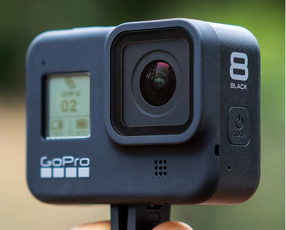 GoPro action camera close up